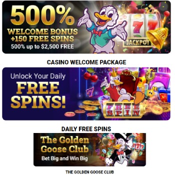 DuckyLuck casino promotional offers